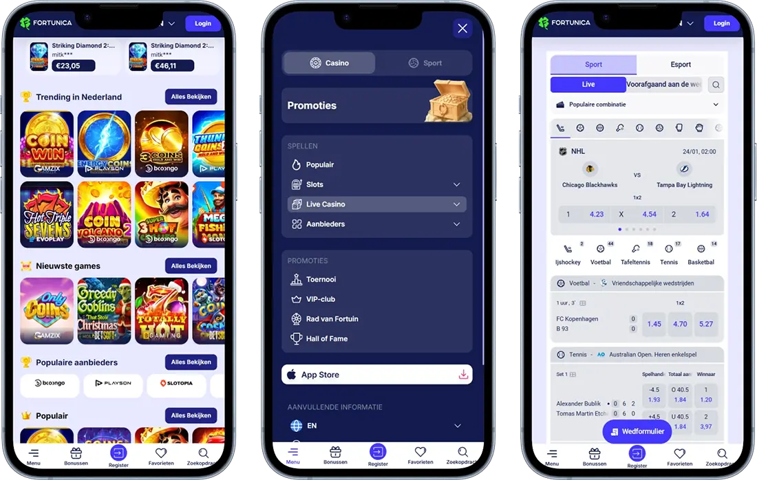 Fortunica Mobiele Ervaring